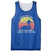 Puteketeke New Zealand's Bird of the Century vintage design  Mesh Reversible Basketball Jersey Tank