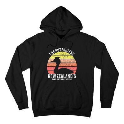 Puteketeke New Zealand's Bird Of The Century Hoodie