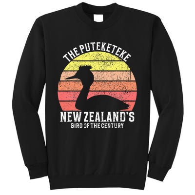 Puteketeke New Zealand's Bird Of The Century Sweatshirt