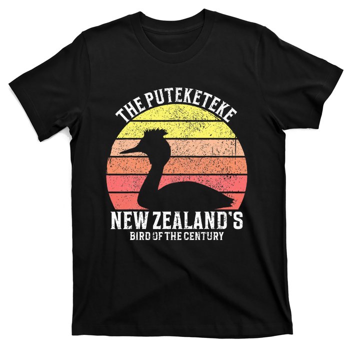 Puteketeke New Zealand's Bird Of The Century T-Shirt