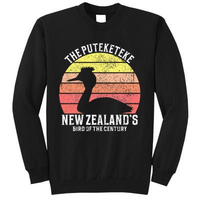 Puteketeke New Zealand's Bird Of The Century Tall Sweatshirt