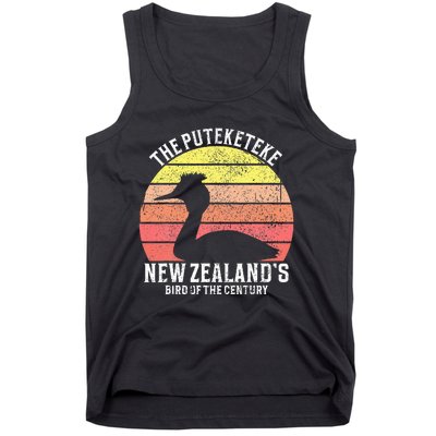 Puteketeke New Zealand's Bird Of The Century Tank Top