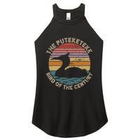 Puteketeke New ZealandS Bird Of The Century Vintage Women's Perfect Tri Rocker Tank