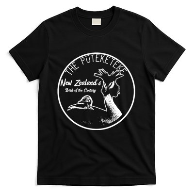 Puteketeke New ZealandS Bird Of The Century T-Shirt