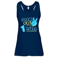 Peace Out 1st Grade Funny End Of School Year Teacher Student Ladies Essential Flowy Tank