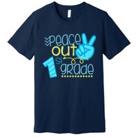 Peace Out 1st Grade Funny End Of School Year Teacher Student Premium T-Shirt