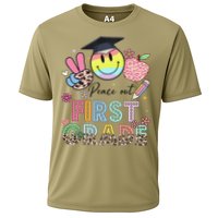 Peace Out 1st First Grade Graduation Last Day Of School Cooling Performance Crew T-Shirt