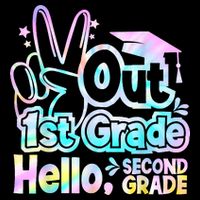 Peace Out 1st Grade Hello Second Grade First Grade Graduate Bag