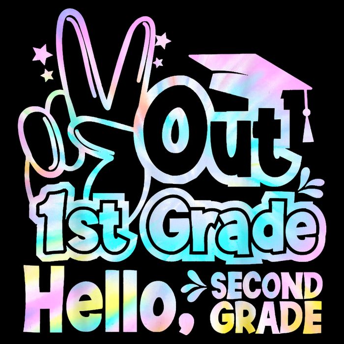 Peace Out 1st Grade Hello Second Grade First Grade Graduate Bag