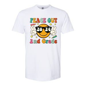 Peace Out 2024 2nd Grade Softstyle CVC T-Shirt