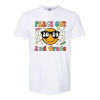 Peace Out 2024 2nd Grade Softstyle CVC T-Shirt