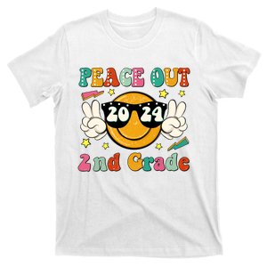 Peace Out 2024 2nd Grade T-Shirt