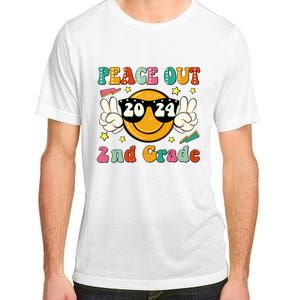 Peace Out 2024 2nd Grade Adult ChromaSoft Performance T-Shirt