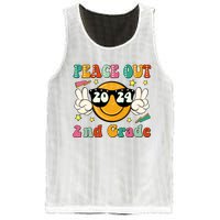 Peace Out 2024 2nd Grade Mesh Reversible Basketball Jersey Tank