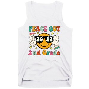 Peace Out 2024 2nd Grade Tank Top