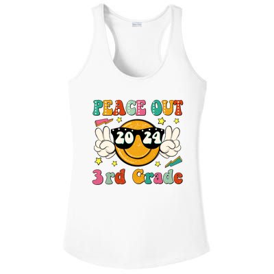 Peace Out 2024 3rd Grade Ladies PosiCharge Competitor Racerback Tank