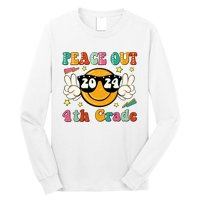 Peace Out 2024 4th Grade Long Sleeve Shirt