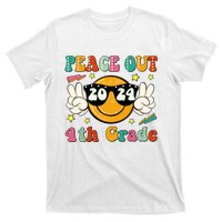 Peace Out 2024 4th Grade T-Shirt