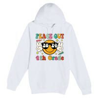 Peace Out 2024 4th Grade Premium Pullover Hoodie