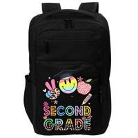 Peace Out 2nd Second Grade Graduation Last Day Of School Impact Tech Backpack