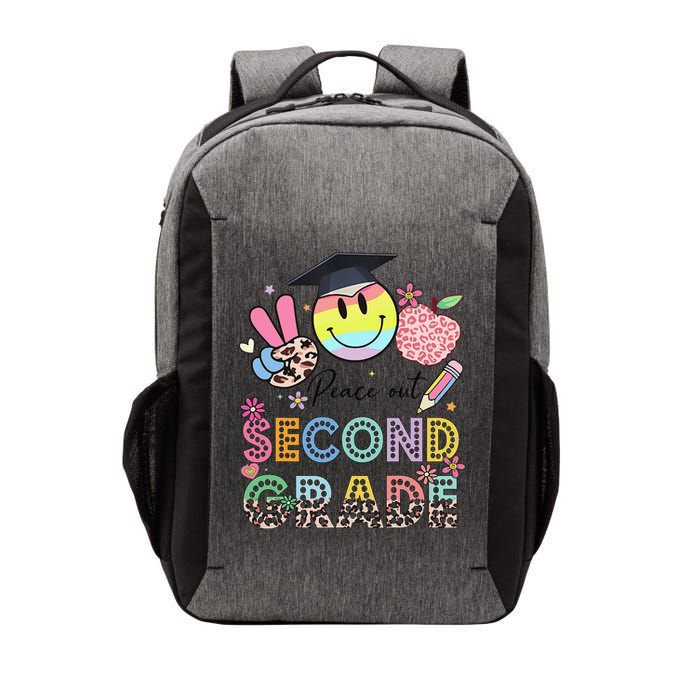 Peace Out 2nd Second Grade Graduation Last Day Of School Vector Backpack