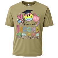 Peace Out 2nd Second Grade Graduation Last Day Of School Cooling Performance Crew T-Shirt
