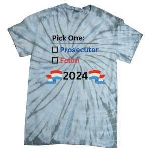 Pick One 2024 Funny Election Tie-Dye T-Shirt