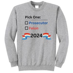 Pick One 2024 Funny Election Sweatshirt