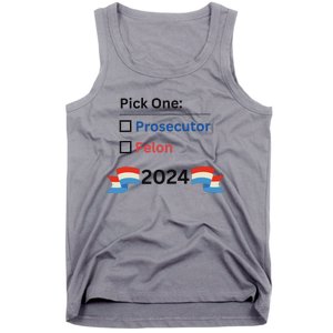 Pick One 2024 Funny Election Tank Top