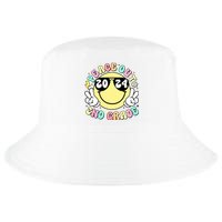 Peace Out 2nd Grade Retro Smile Last Day Of School 2024 Cool Comfort Performance Bucket Hat