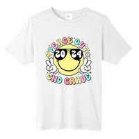 Peace Out 2nd Grade Retro Smile Last Day Of School 2024 Tall Fusion ChromaSoft Performance T-Shirt