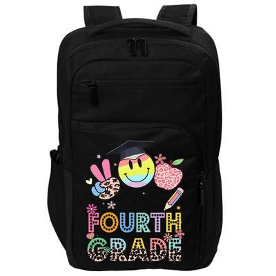 Peace Out 4th Fourth Grade Graduation Last Day Of School Impact Tech Backpack