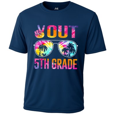 Peace Out 5th Grade Tie Dye Graduation Last Day Of School Performance Shirt