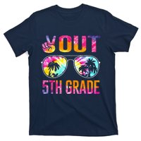 Peace Out 5th Grade Tie Dye Graduation Last Day Of School T-Shirt