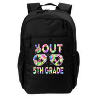 Peace Out 5th Grade Tie Dye Graduation Last Day Of School Backpack