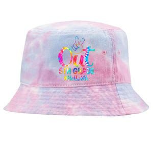 Peace Out 5th Grade Hello 6th Grade Back To School Tie Dye Tie-Dyed Bucket Hat