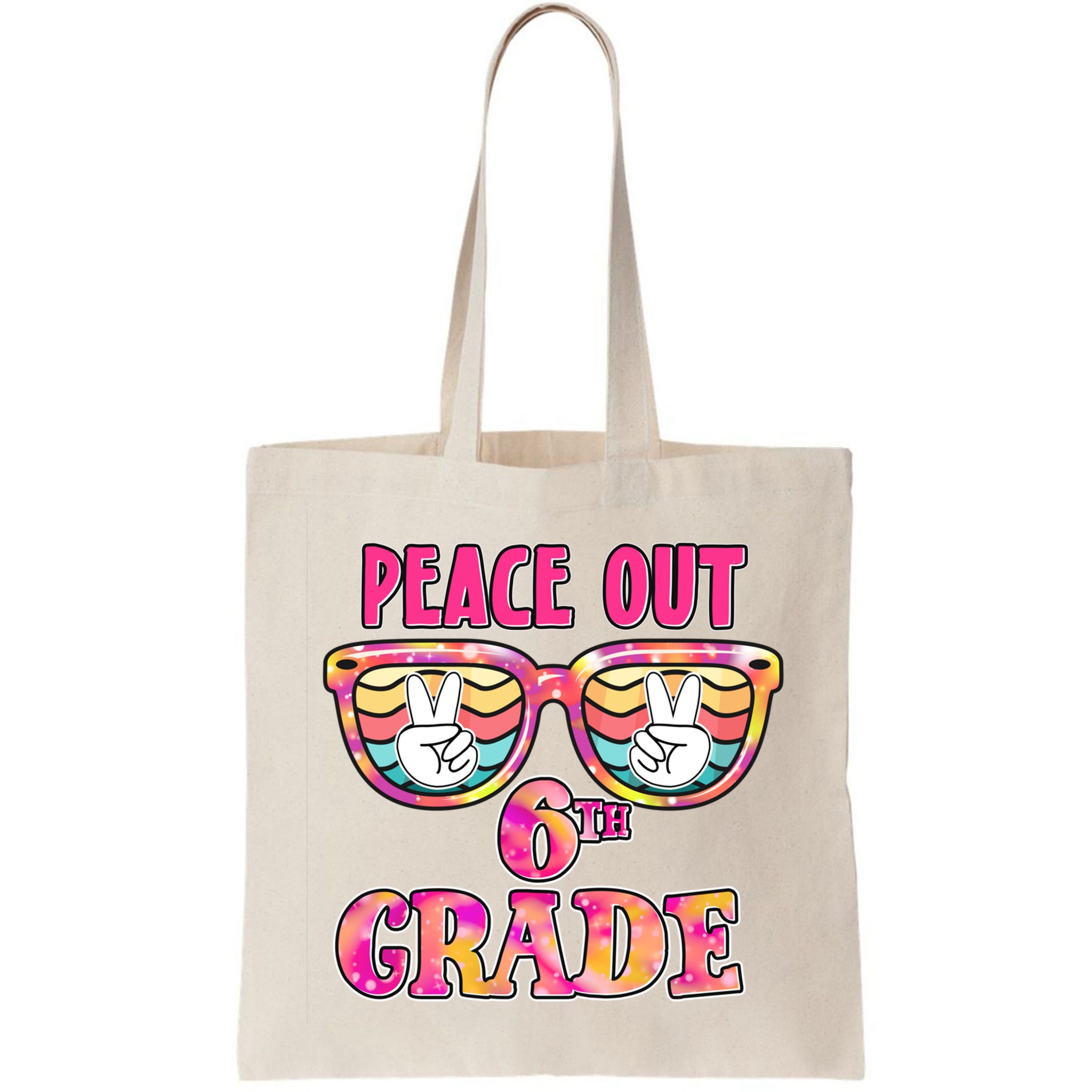 Peace Out 6th Sixth Grade Graduation Last Day Of School Gift Bag