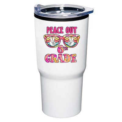 Peace Out 6th Sixth Grade Graduation Last Day Of School Gift Tumbler