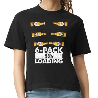 Pack Of 6 Loading Beer Mugs Gift Comfort Colors Boxy T-Shirt