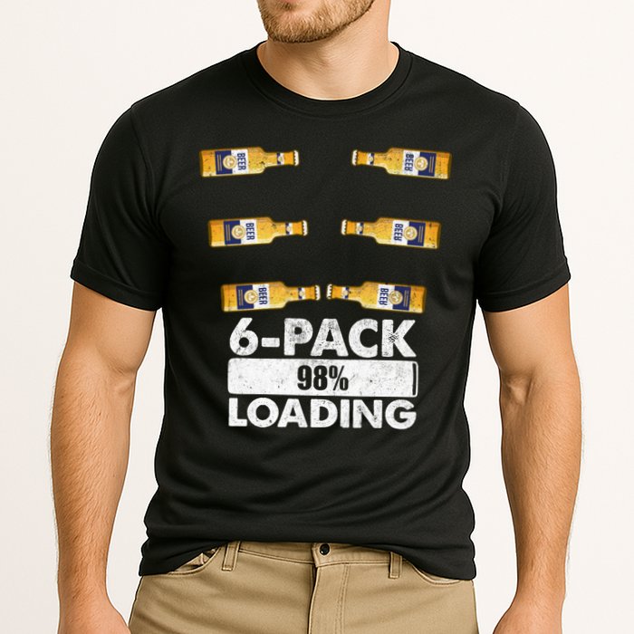 Pack Of 6 Loading Beer Mugs Gift Cooling Performance Crew T-Shirt