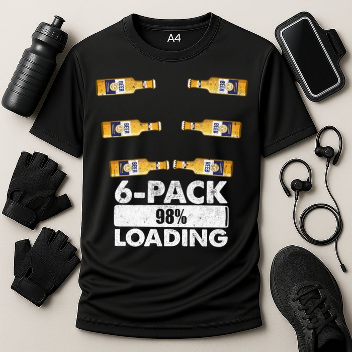 Pack Of 6 Loading Beer Mugs Gift Cooling Performance Crew T-Shirt