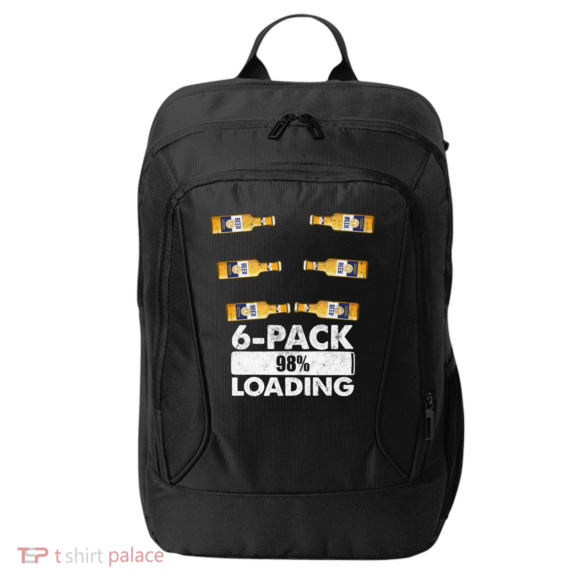Pack Of 6 Loading Beer Mugs Gift City Backpack