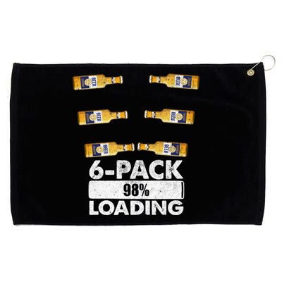 Pack Of 6 Loading Beer Mugs Gift Grommeted Golf Towel