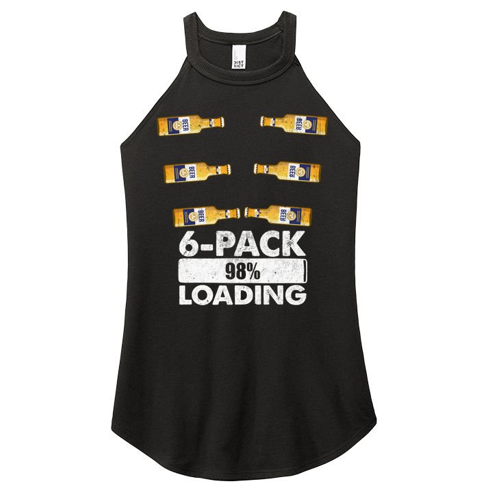 Pack Of 6 Loading Beer Mugs Gift Women's Perfect Tri Rocker Tank
