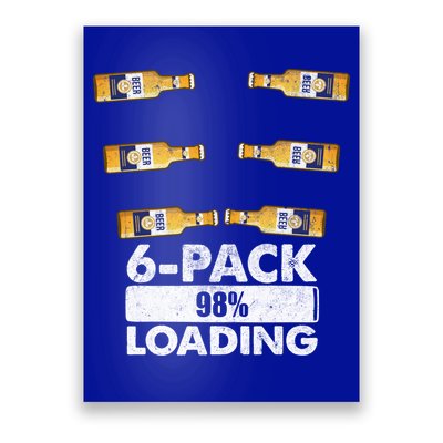 Pack Of 6 Loading Beer Mugs Gift Poster