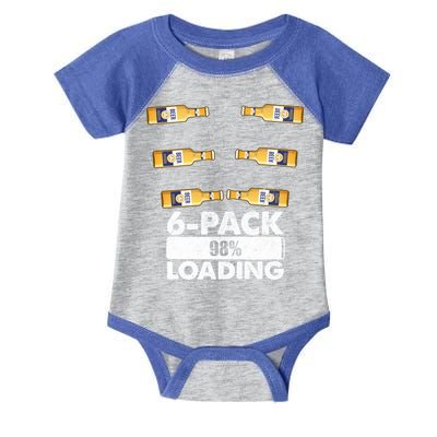 Pack Of 6 Loading Beer Mugs Gift Infant Baby Jersey Bodysuit