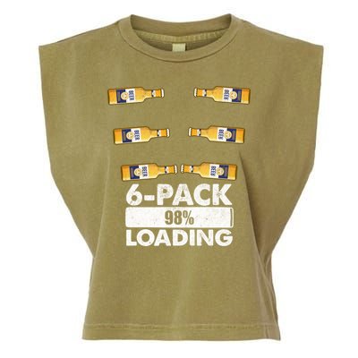 Pack Of 6 Loading Beer Mugs Gift Garment-Dyed Women's Muscle Tee