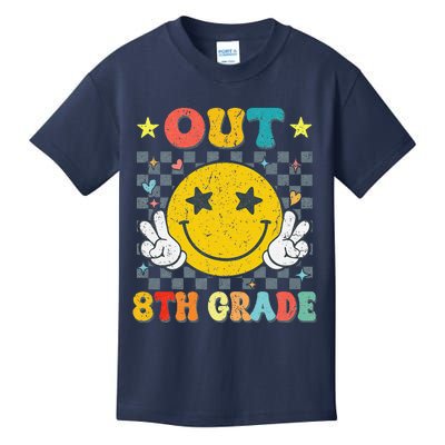 Peace Out 8th Grade Graduate Graduation Last Day Of School Kids T-Shirt