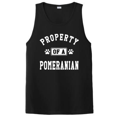 Property Of A Pomeranian Pomeranian Lover PosiCharge Competitor Tank