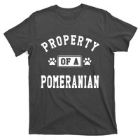 Property Of A Pomeranian Pomeranian Lover T-Shirt